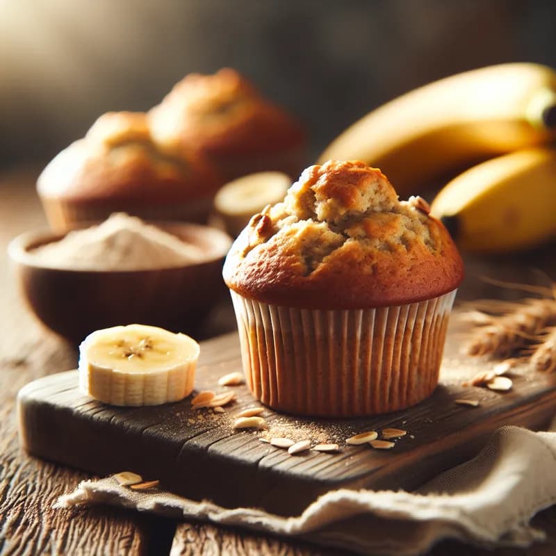 Wholesome Banana Muffins in Minutes