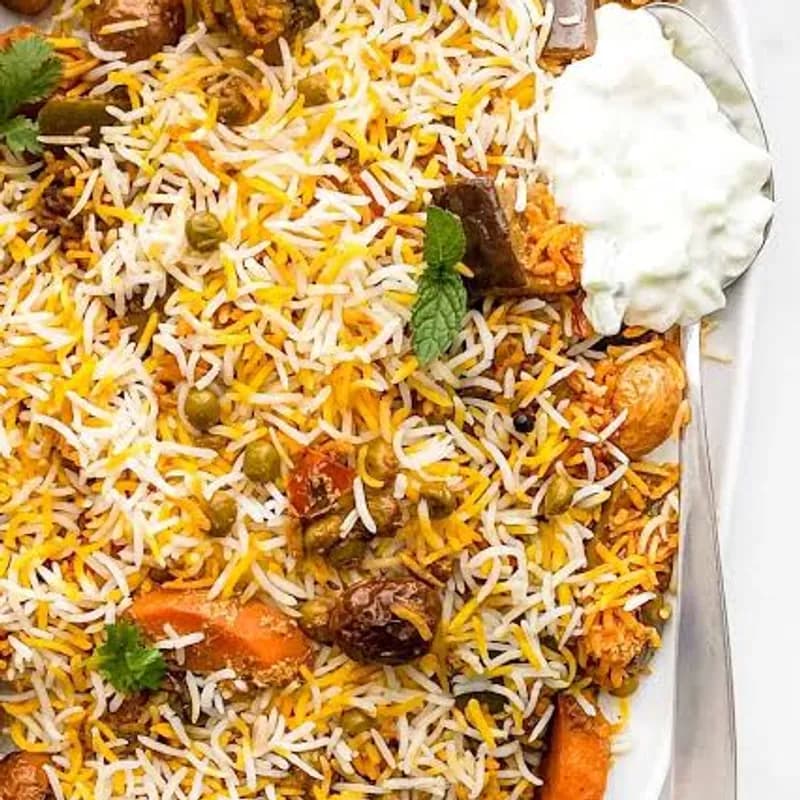 Spiced Chicken Biryani Bliss