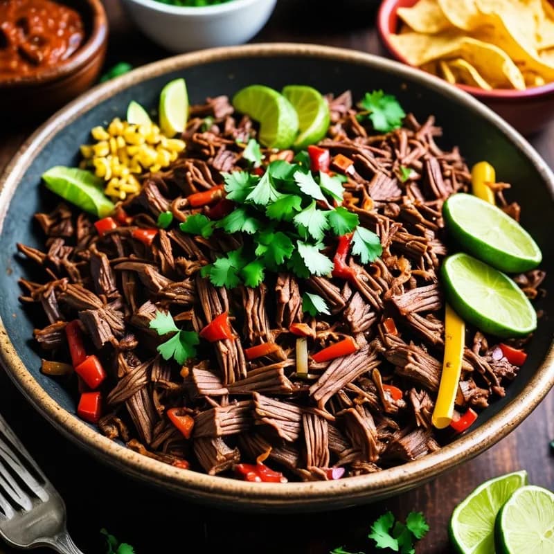 Hearty Barbacoa-Style Shredded Beef