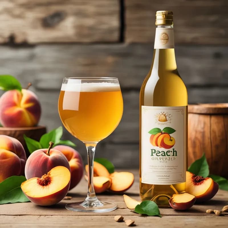 Peach Ginger Mead