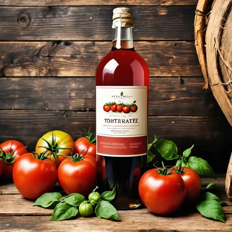 Rustic Tomato Apple Wine