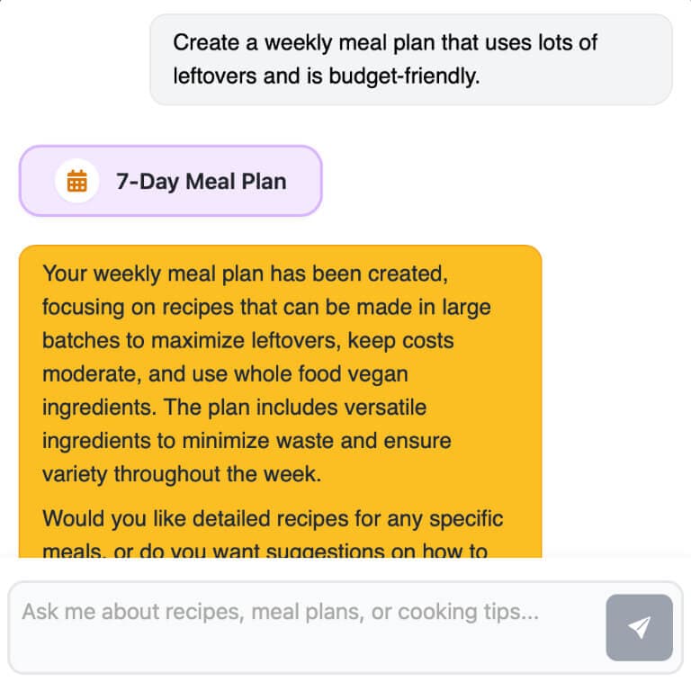 Meal Plan AI