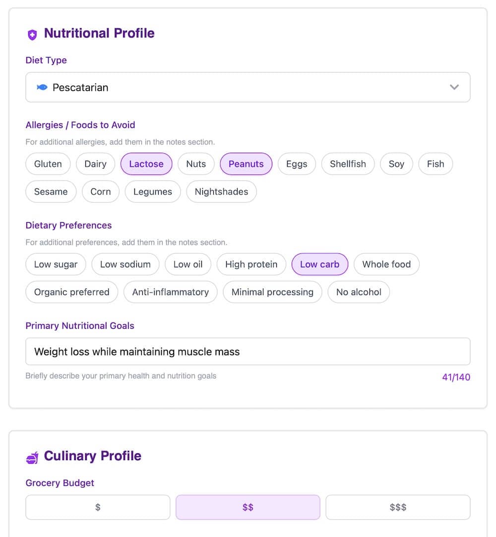 Personalized AI Recipes