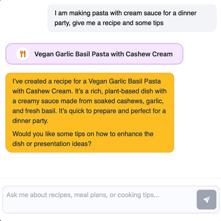 DishGen Recipe Maker