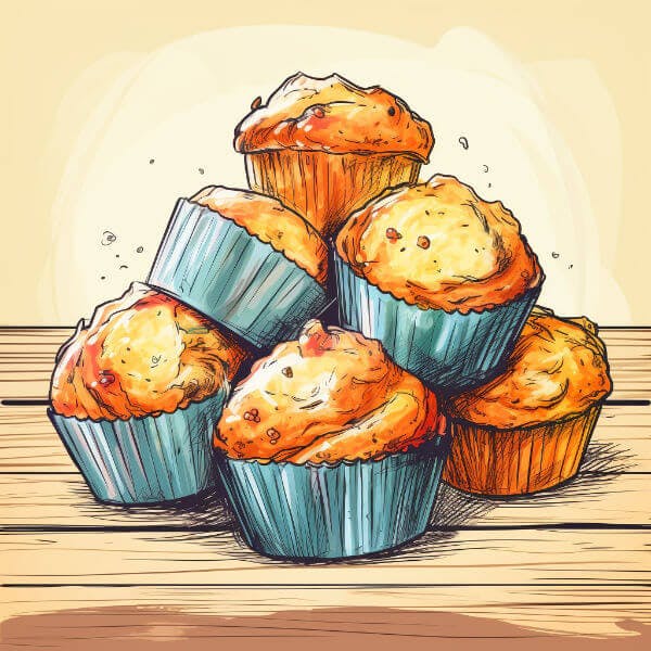 Bakery Style Apple Muffins