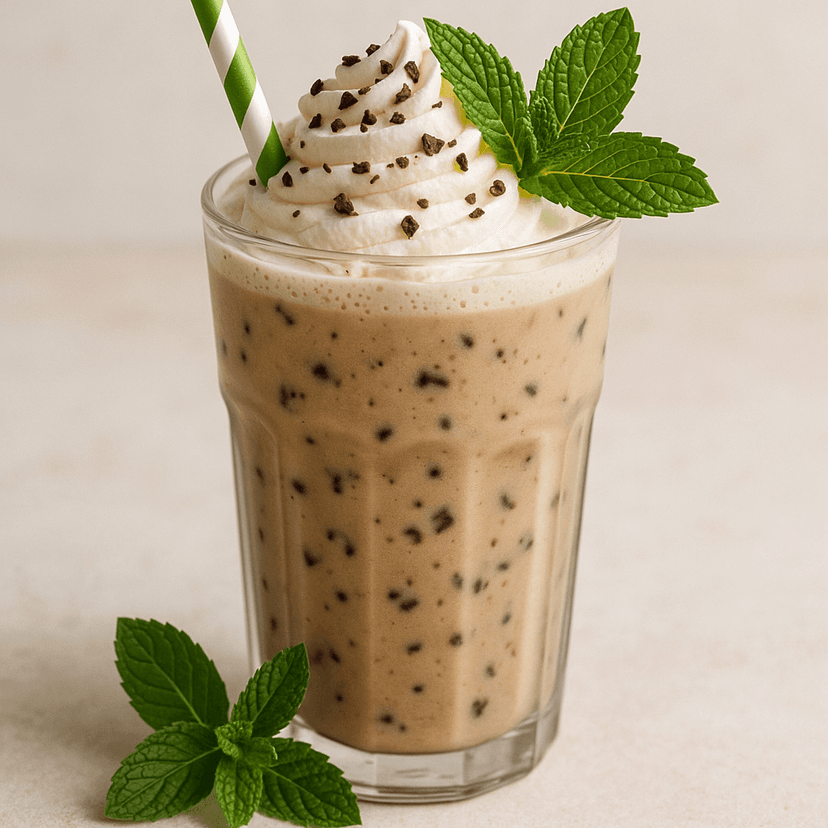 Iced Coffee Mint Chip Shake