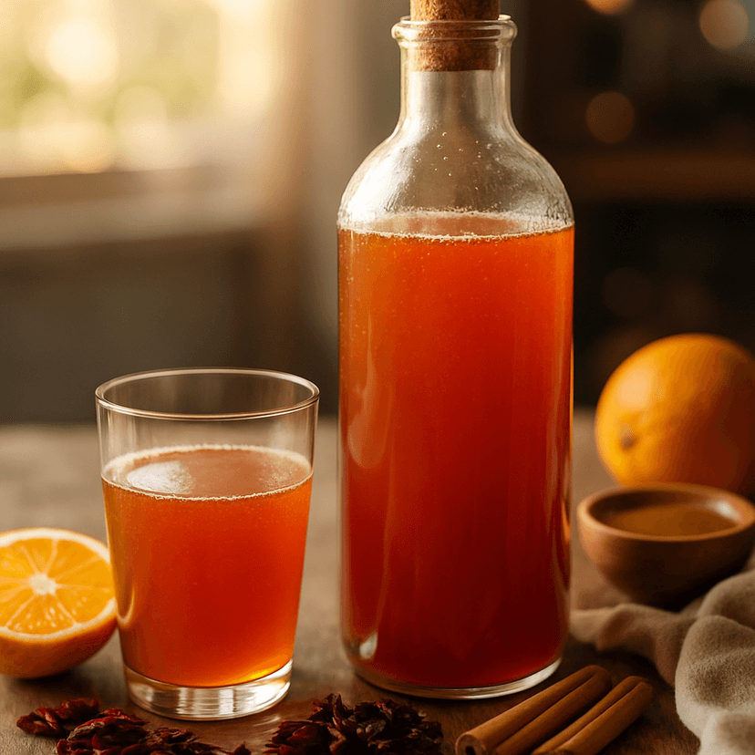 Spiced Tamarind Hibiscus Orange Mead