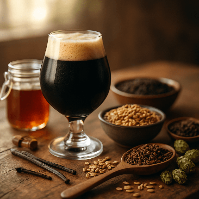 Tywyll Fêl Bragawd (Imperial Stout Style)