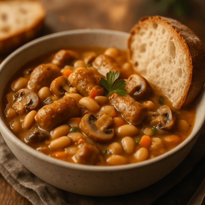 Hearty Sausage and Bean Stew
