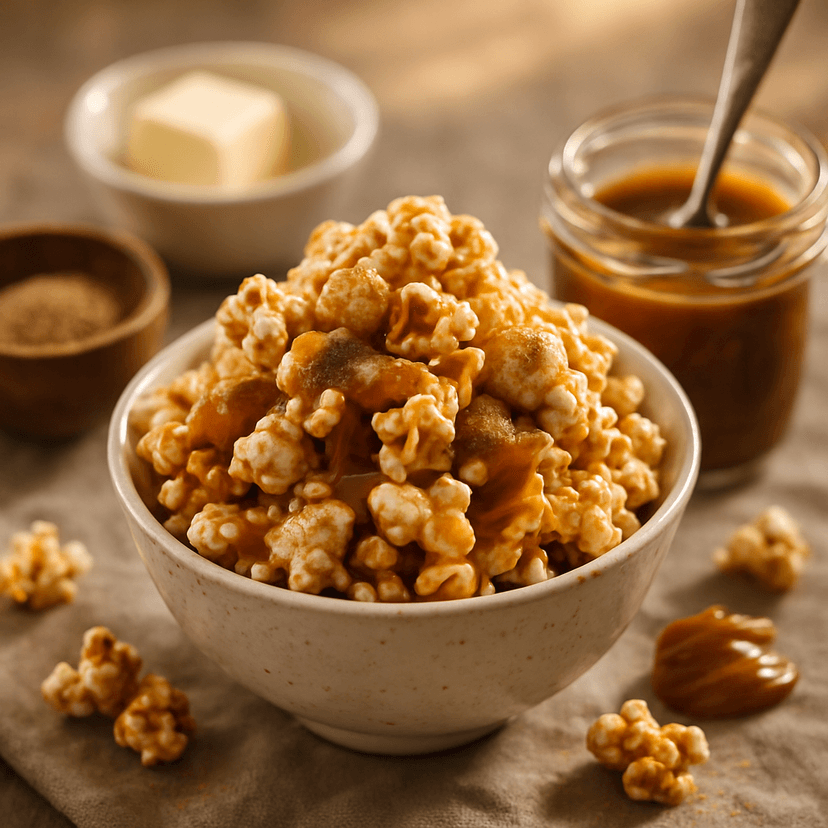 Gourmet Dulce de Leche Popcorn
