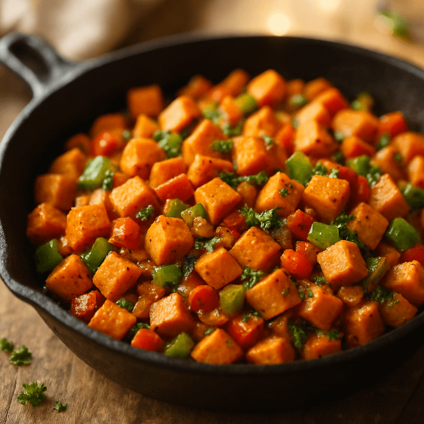 Savory Sweet Potato Hash Skillet