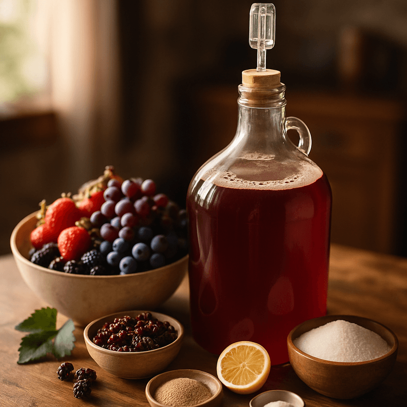 Rustic Fruit Wine
