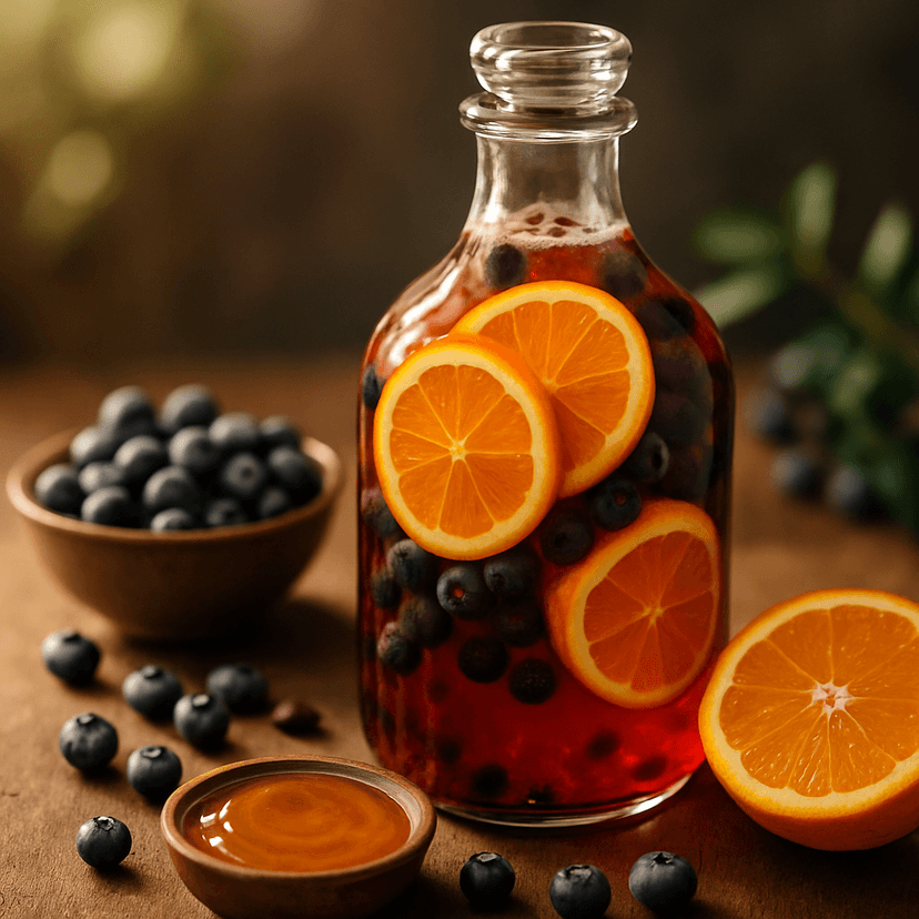 Blueberry Blossom Mead