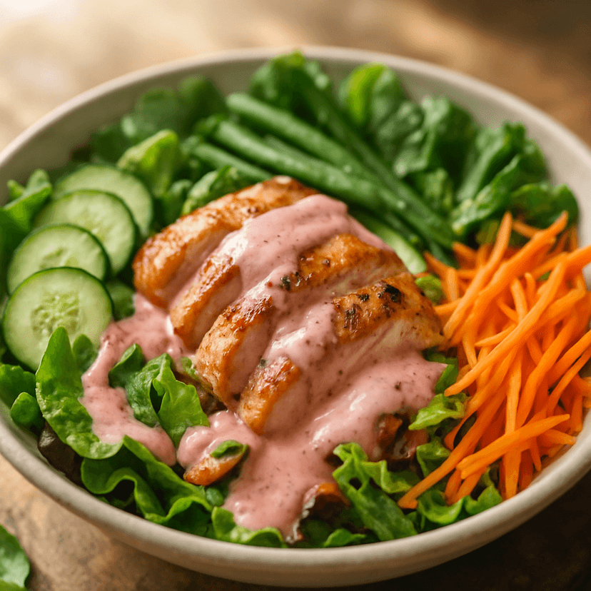 Strawberry Yogurt Chicken Salad