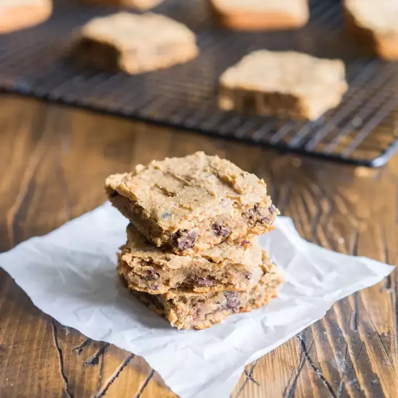 Secretly Healthy Cookie Dough Bars