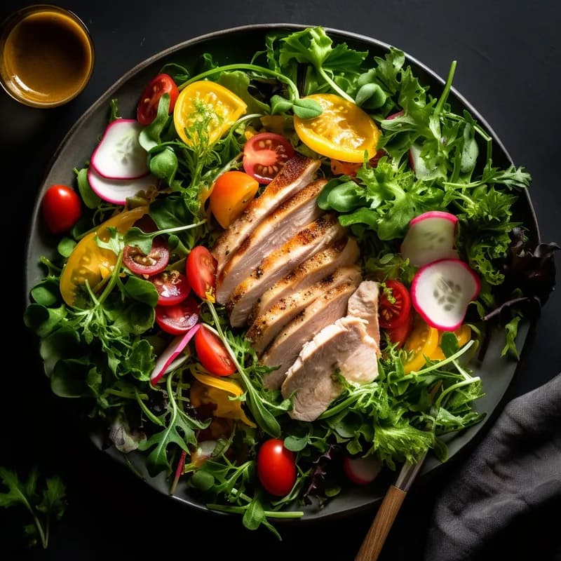 Keto Turkey Leftover Salad image