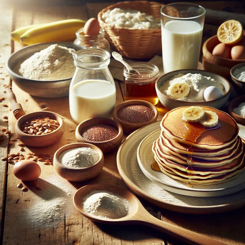 Vegan Fluffy Pancakes