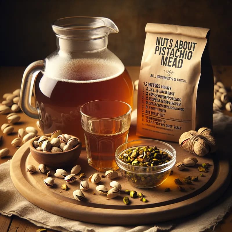 Nuts About Pistachio Mead